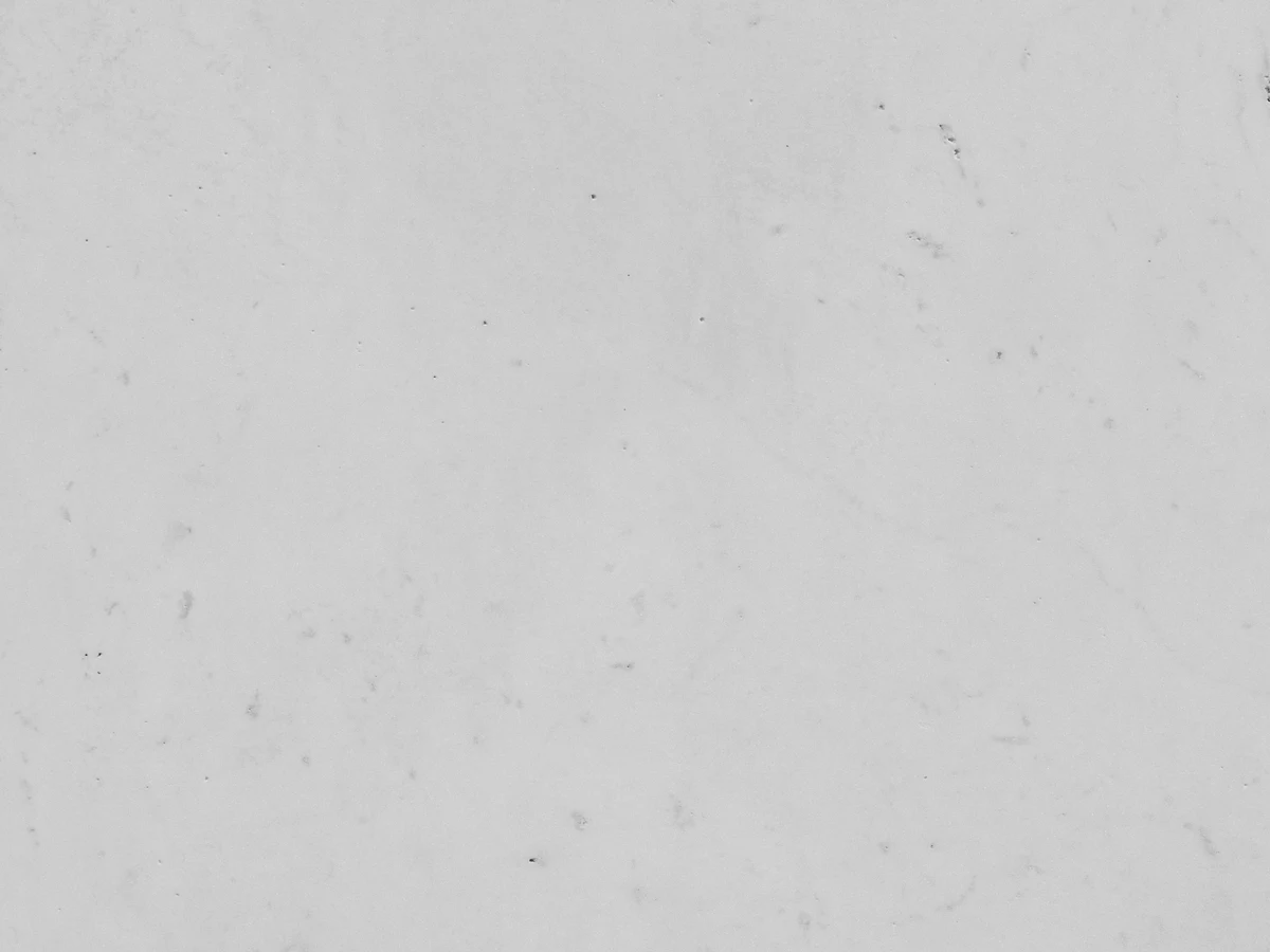 The same sealed limestone, achromatic but with its highlight left where the camera put it.